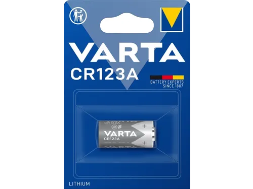 Batterij VARTA Cylindrical CR123A lithium