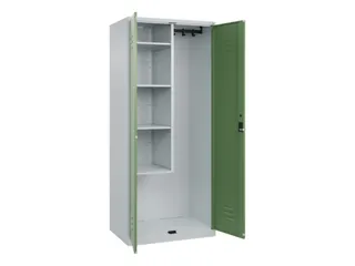 schoonmaakkast,HxBxD 1850x800x500mm,links 4vakken - 2