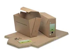 gemeentearchiefdoos communales met JalemaClip 370x260x115mm bruin