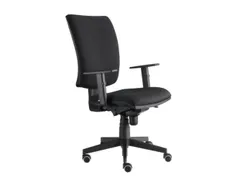Bureaustoel Solid met armleuningen Zwart
