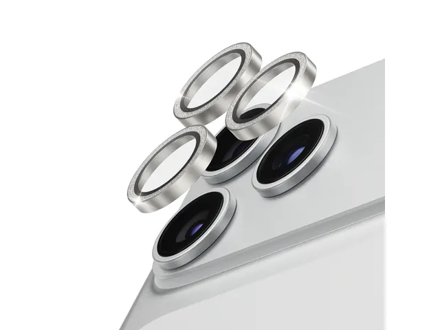 PanzerGlass Hoops Camera Lens Protector Glitter Silver iPhone 18