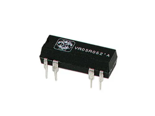 DIL Relais 0.5A/10W MAX. 2 x Maak 24VDC