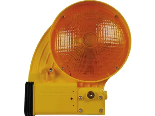 bakenlamp,LED,geel,HxBxD 290x200x85mm,m. schemerautomaat