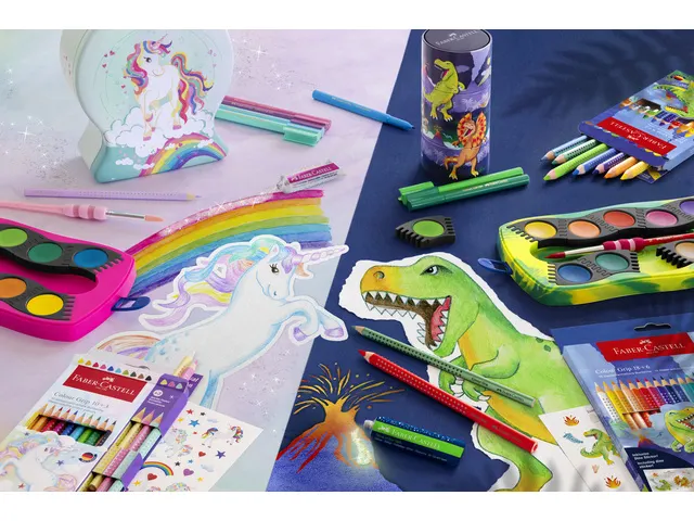 Glitter Faber-Castell Rainbow 2x12ml