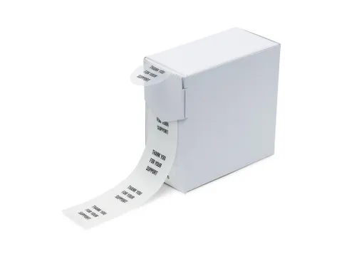 Sluitzegel op Rol Transparant 35mm Support