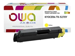 Toner OWA alternatief tbv Kyocera TK-5270Y geel - 1
