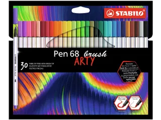 Brushstift STABILO Pen 568/30 Arty assorti set à 30 stuks - 2