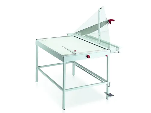 Snijmachine Ideal 1110 110cm 25° A3 met onderstel en voetpedaal