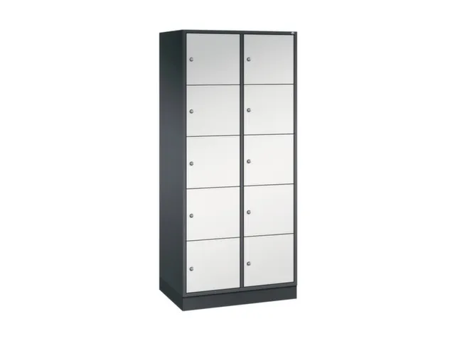 grootvolume-lockersysteem,RAL 7021/RAL 7035,HxBxD 1950x820x500mm