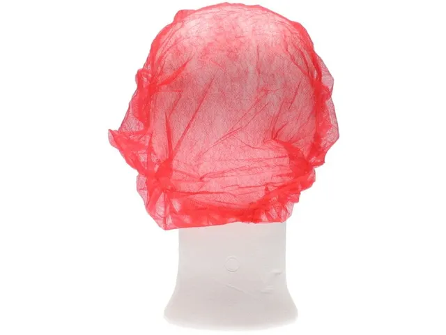Haarnet CMT bouffant non-woven XL 58cm PP rood 100 stuks