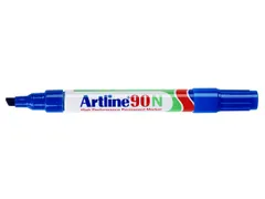 Viltstift Artline 90 Schuin 2-5mm Blauw