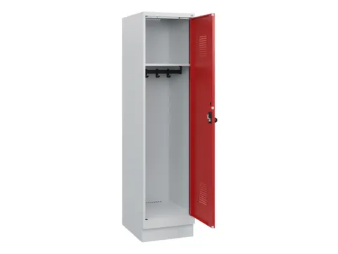 schoollocker,HxBxD 1630x400x500mm,1vak,vak B 400mm,draaigrendel,sokkel