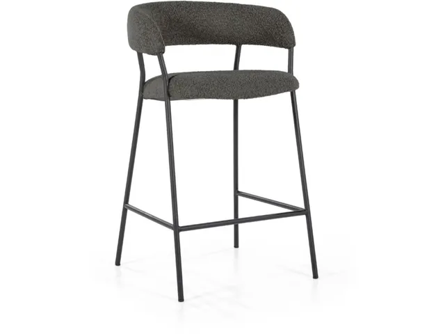 Barkruk Troy Copenhagen Antraciet