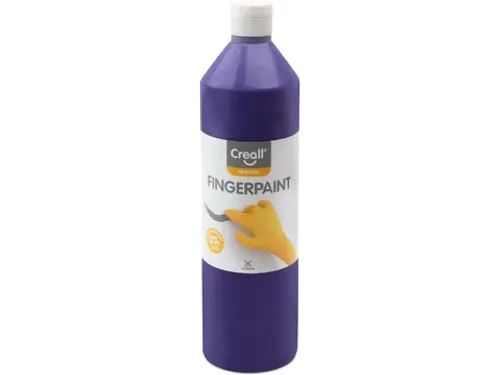 vingerverf Happy set met 10 flesjes 750 ml assorti