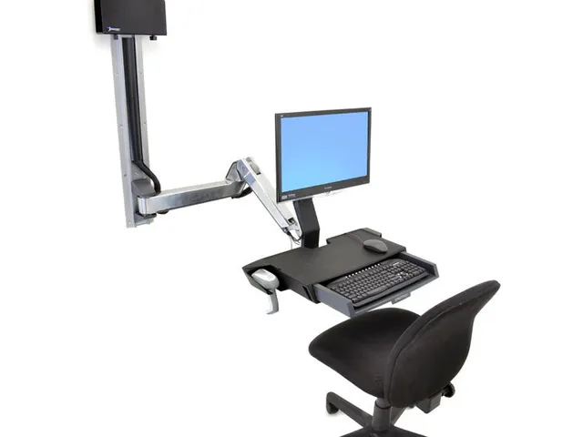 Ergotron StyleView Sit-Stand Combo System Monitorarm 24 Inch Aluminium