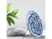 Horloge de Table/Murale 20 cm-Silencieux-Bleu-Verre Trempé-NeXtime Co
