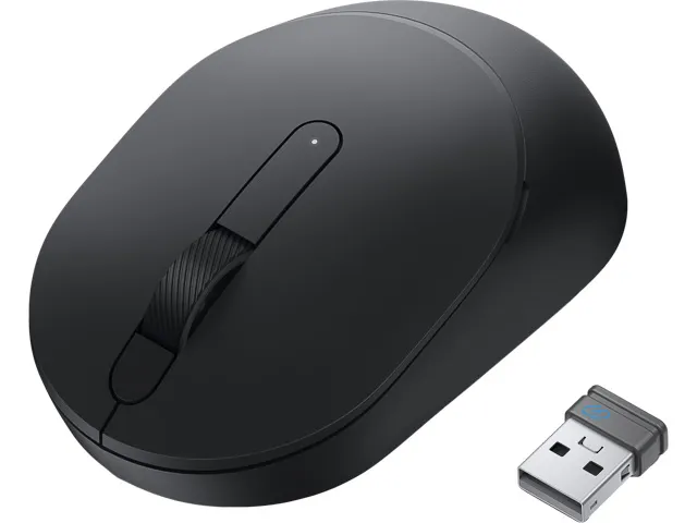 Dell MS3320W mobiele muis draadloos 3 knoppen Zwart