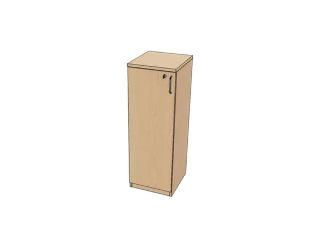 Armoire portes battantes 1155x400x445mm 3 HC NE érable