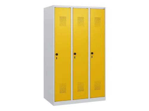 schoollocker,HxBxD 1530x900x500mm,3vak,vak B 300mm,draaigrendel