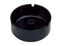 Asbak melamine Ø10cm zwart