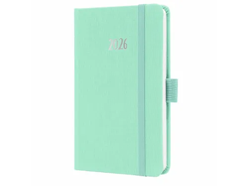 Weekagenda Feel A6 2026 (NL/FR/EN/DU) Mighty Mint Hardcover