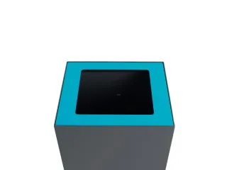 V-Part Top voor Modulaire Afvalbak 85 en 90 L Blauw - 1
