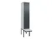 locker voor scheiding van kleding,HxBxD 2120x400x815mm,1vak