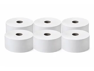 Toiletpapier Maxi Jumbo 2-Laags Eco Cellulose 6 Rol - 1