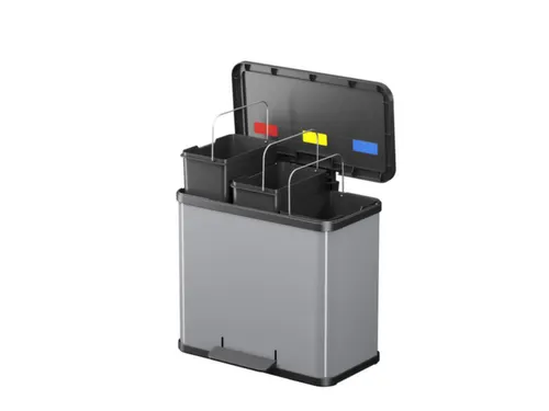 pedaalemmer,3x9l,HxBxD 430x470x340mm,binnenbak kunststof
