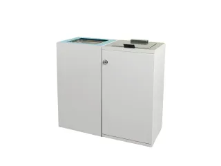 Modulaire afvalscheidingsunit 90 liter Wit - 5