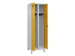 locker voor scheiding van kleding,HxBxD 1950x600x500mm,2vak