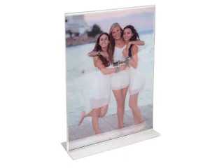 Folderhouder T A5 ve rticaal transparant - 16