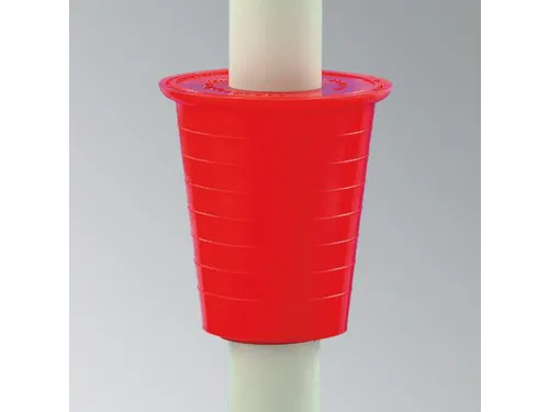 vatenstop,opening Ø 40-70mm,PVC