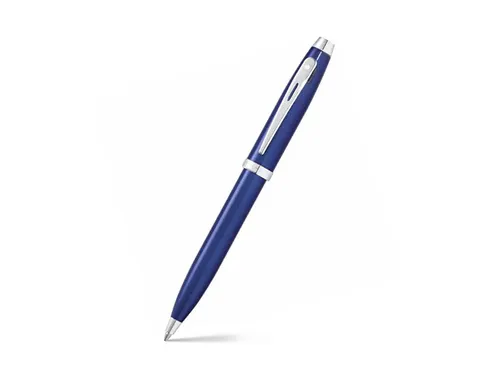 Balpen SHEAFFER 100 E9339 Glossy blue lacquer chrome plated