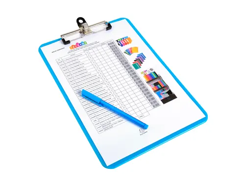 Klemplaat IDERAMA 2 2,5x31,5 cm voor A4