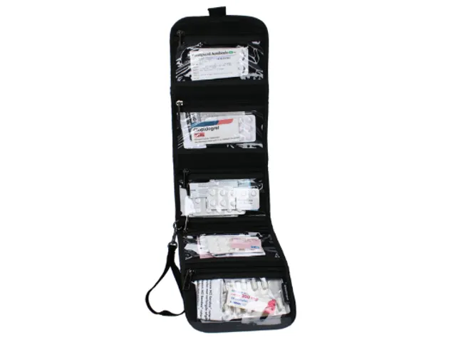 Medicijntas Medimee Roletui zwart 7x12x19cm