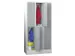 armoire multicases,HxlxP 1850x900x500mm,RAL7035,face avant RAL7035
