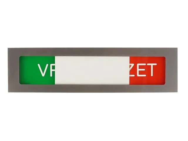 Infobord Deurbordje Vrij Bezet Groen Rood 150x40mm