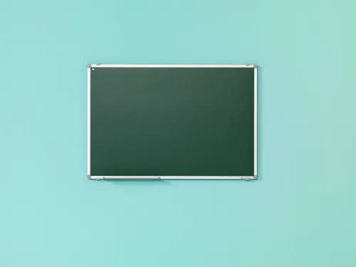 Krijtbord Groen 90x120cm softline alu-profiel 8mm emaille