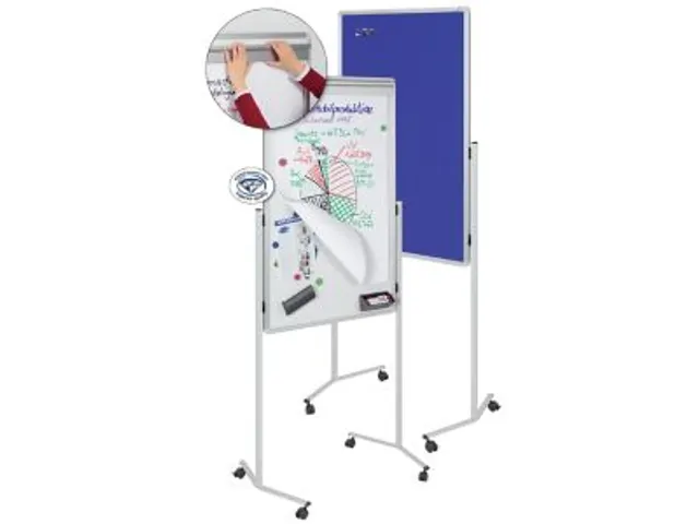 Legamaster Mobiel Multiboard 120x75cm Blauw