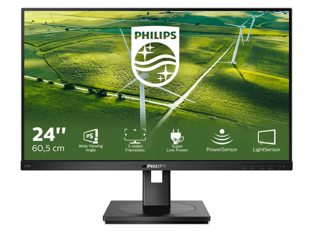 Philips B-Line LCD energiezuinig Monitor 24 Inch