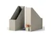 Tijdschriftencassette Leitz Puro set van 2 beige