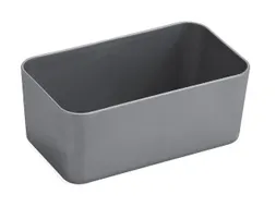 Q-line basket 0,35L grijs - 12,2x7x4,8cm