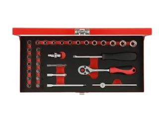 R49004033 Dopsleutelset 1/4 inch 4-13mm 32-delig - 1