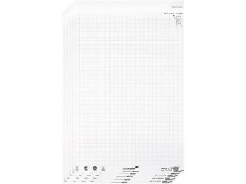Legamaster SKETCH ECO Flipoverpapier 98x65cm Raster 5x 20vel