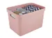 Sigma Home opbergbox 18L roze - 35x24,6x24,3cm