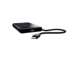 Powerbank Trust Fiera 10.000 met kabel 2 USB-poorten zwart