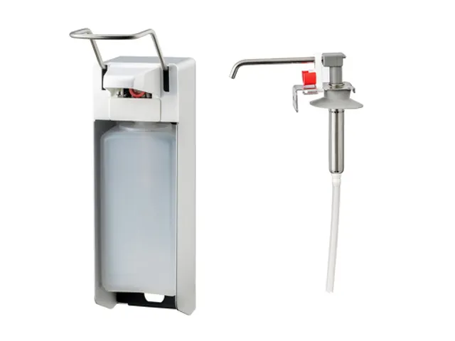 Zeepdispenser Desinfectiemiddeldispenser Aluminium 1000ml Lange Beugel