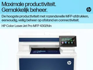Multifunctional Laserprinter HP Color LaserJet 4302fdn - 4