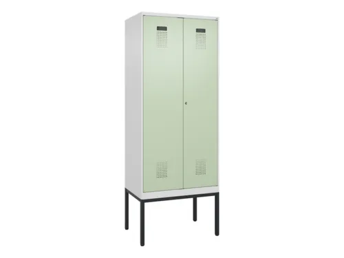 locker voor scheiding van kleding,HxBxD 2120x800x500mm,2vak